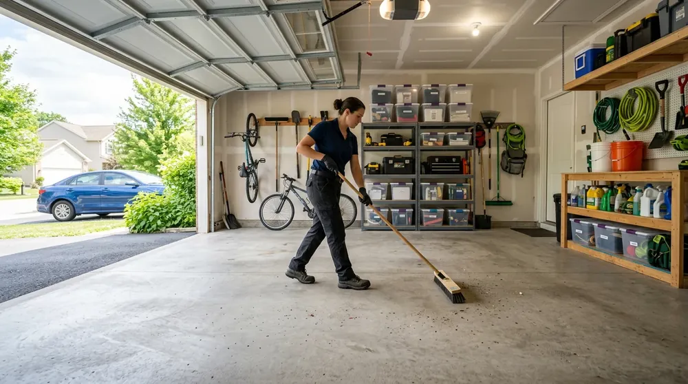Garage Sweeping & Tidying
