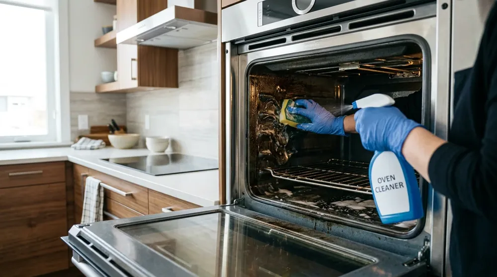Inside Oven Cleaning